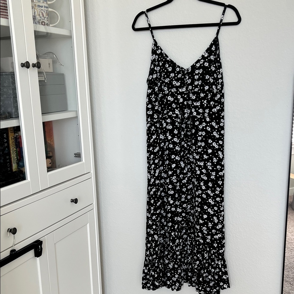 Rails Frida Black Dotted Daisy Dress